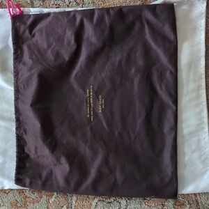 Kate Spade brown extra large purse dust bag